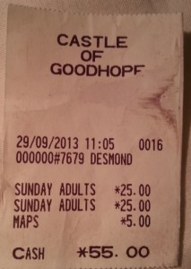 Castle ticket