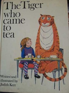 The Tiger who came to tea