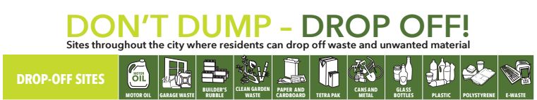 Don't dump drop off