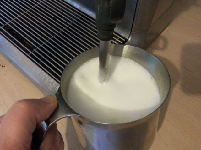 Milk frothing